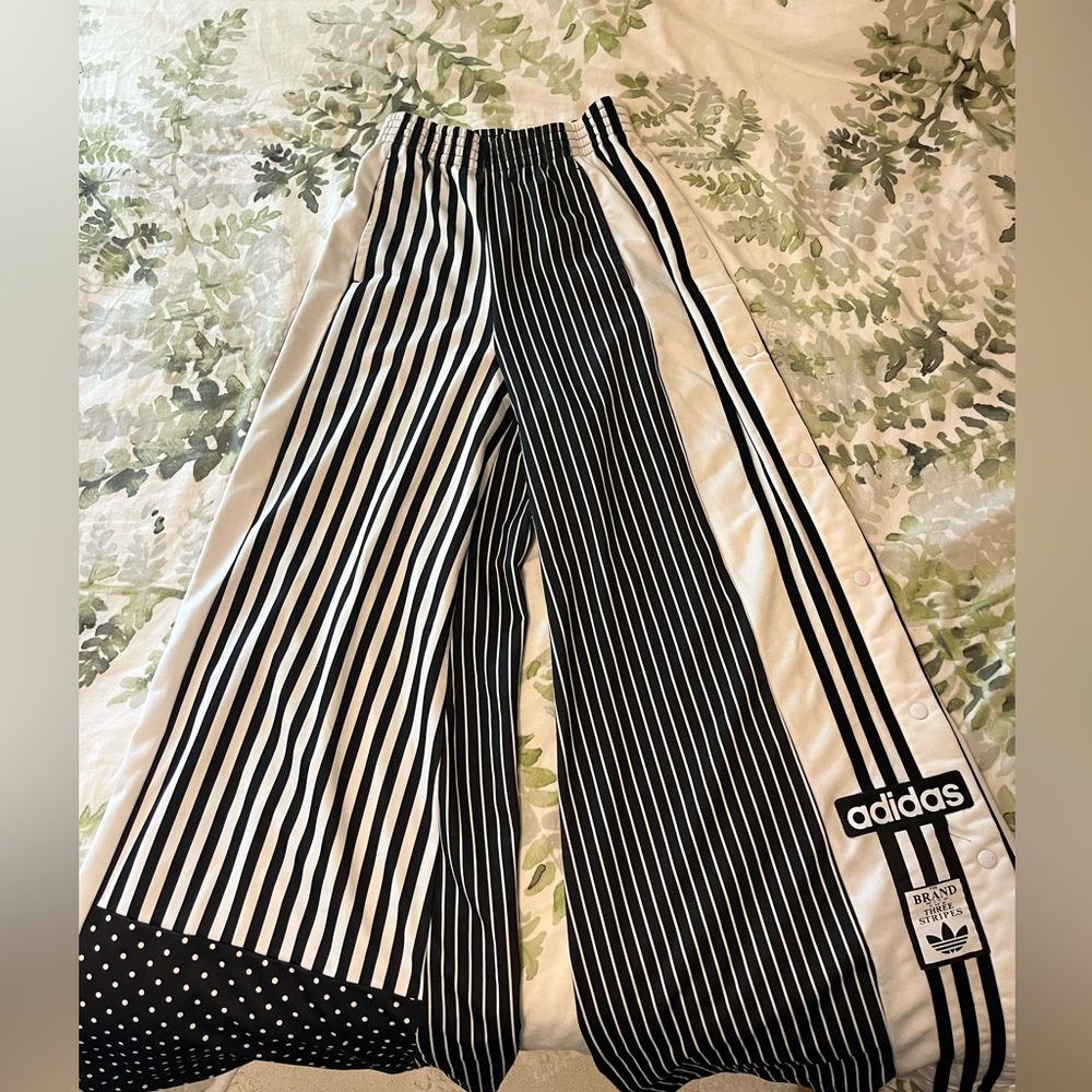 Adidas Wide-Leg Tear Away Pants